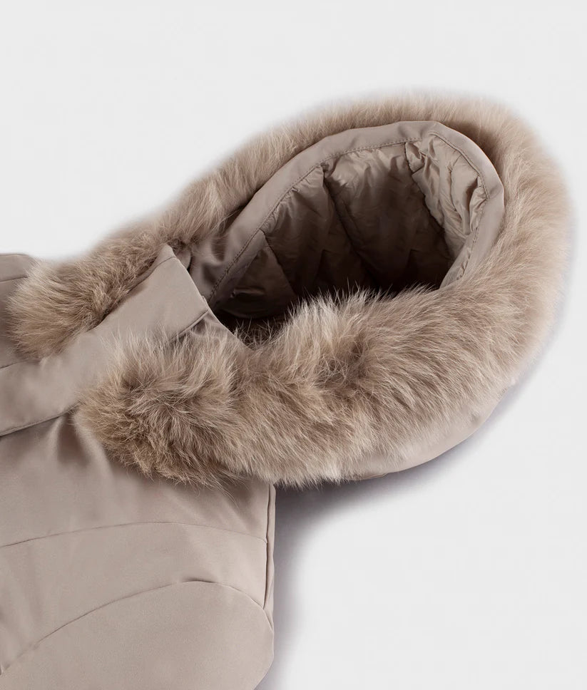 Refrigiwear - LADY TECH JACKET FUR new beige