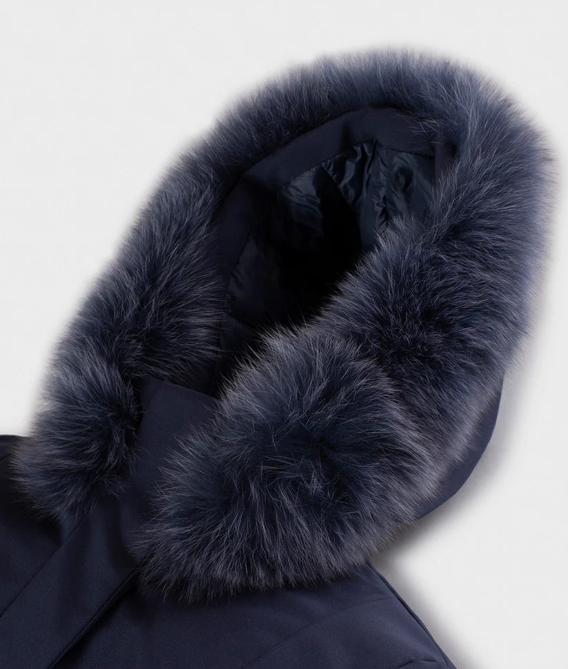 Refrigiwear - SHORT LADY TECH JACKET FUR dark blue