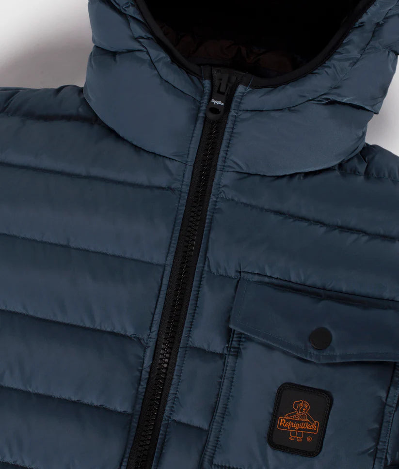 Refrigiwear - HUNTER JACKET blu mirage