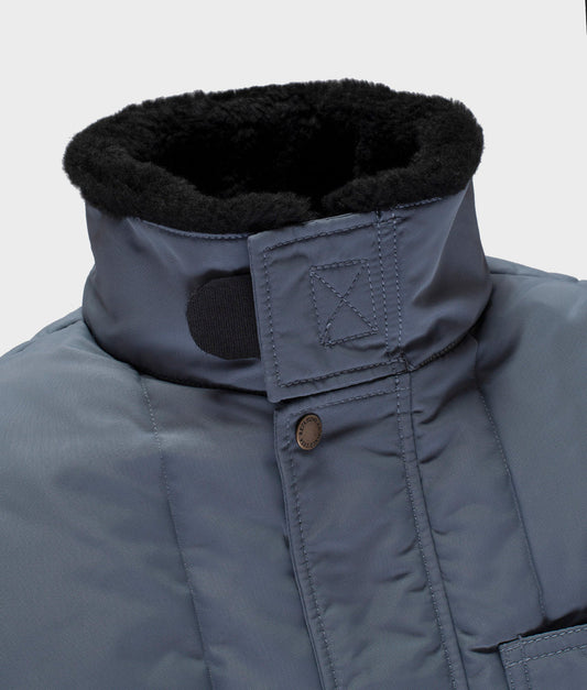 Refrigiwear - CITY KABAN JACKET blue mirage