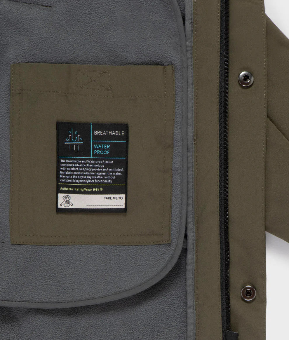 Refrigiwear - LONG SPEED JACKET sea turtle