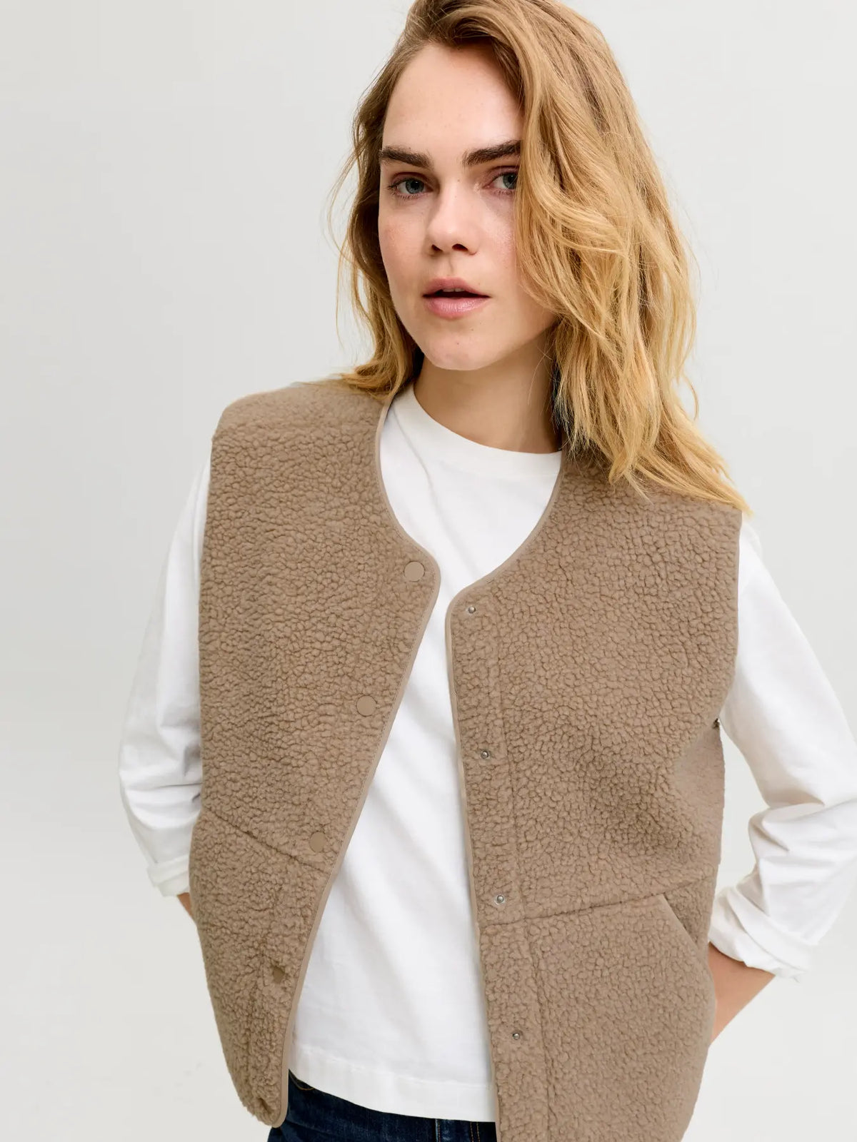 Gilet Teddy Donna JJXX JXVERA TEDDY VEST