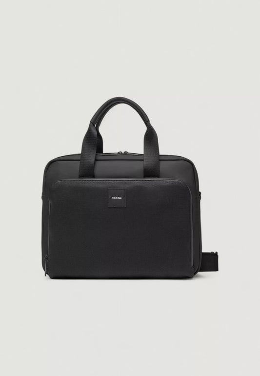 Borsa Calvin Klein CK ESSENTIAL LAPTOP RUB 158861-Nero