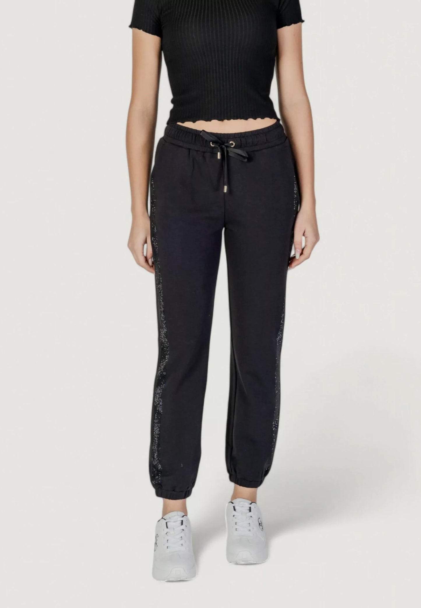 Pantaloni sportivi Liu-jo ECS FELPA LUNGO 159343-Nero