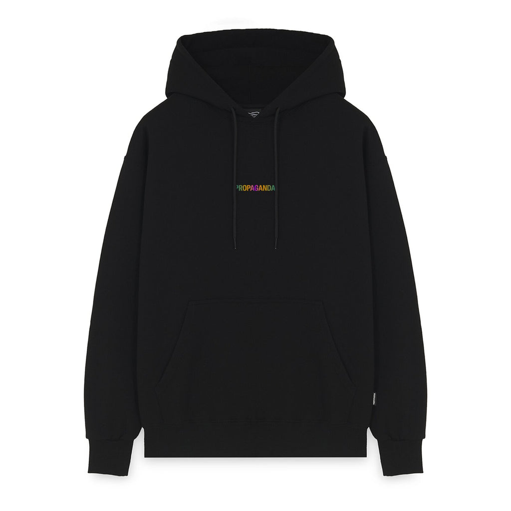 PROPAGANDA - Ribs Gradient Hoodie Black 0931