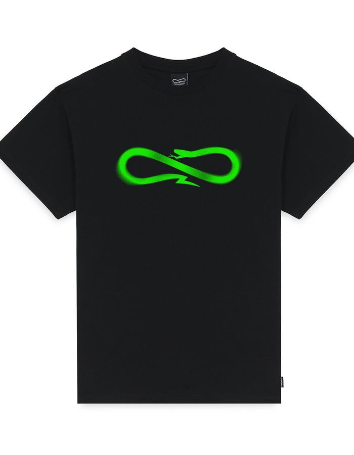 PROPAGANDA - Logo Spray Tee Black 0933
