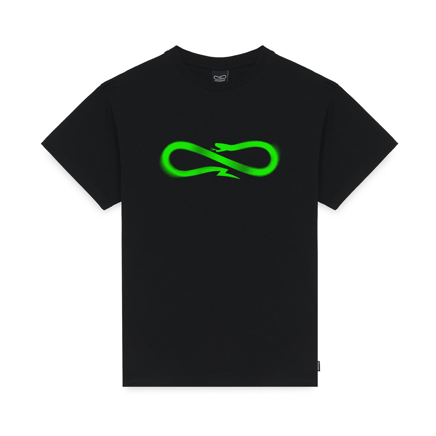PROPAGANDA - Logo Spray Tee Black 0933