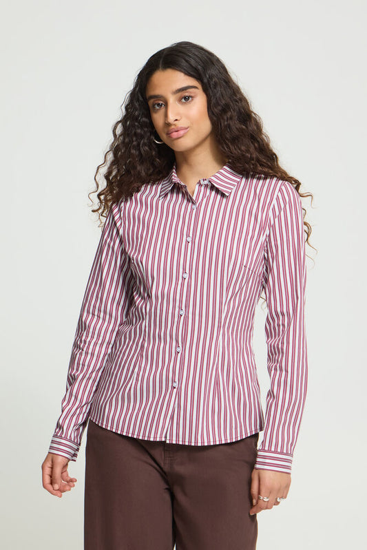 Camicia a Righe Donna ICHI IHDIMA STRIPE SH