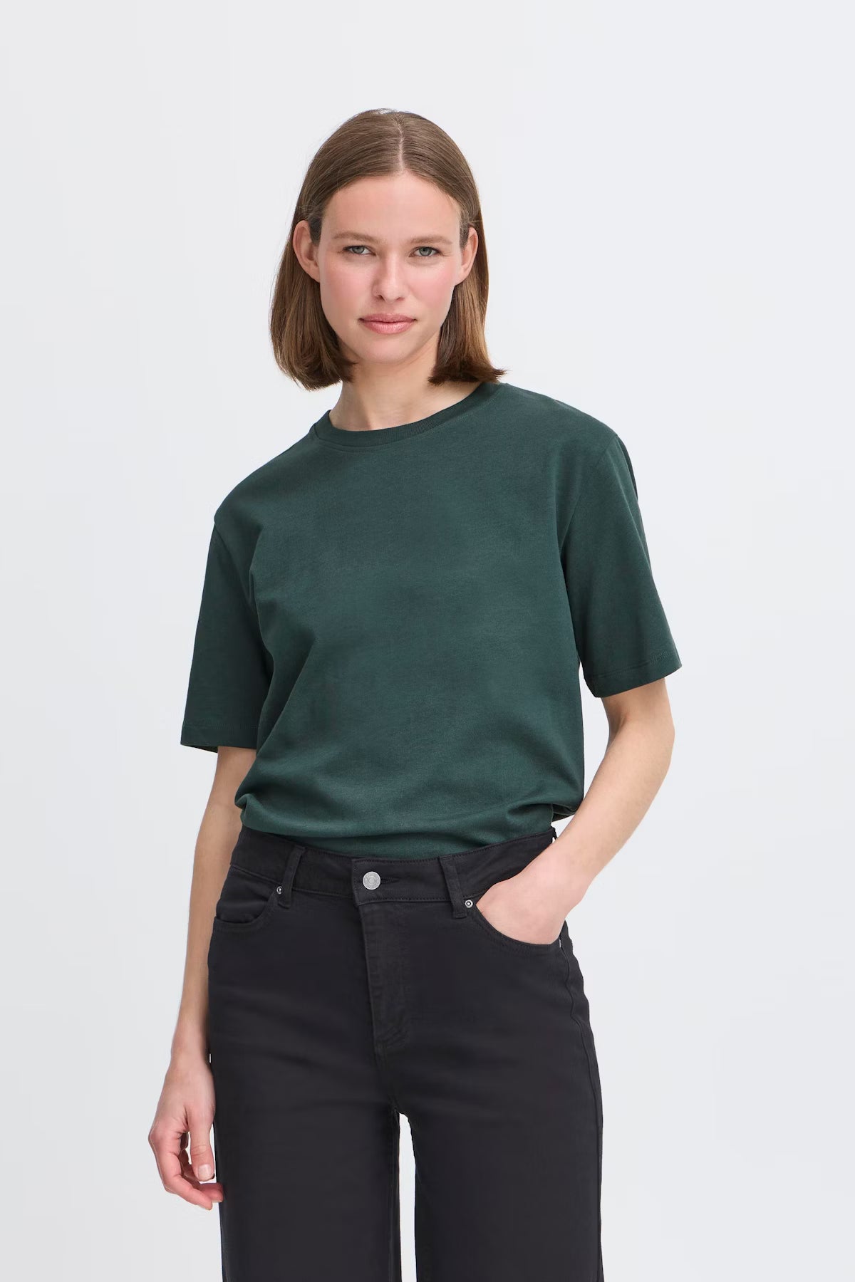 0759 ICHI 20814444 • BY • T-shirt BYTROLLO CREW NECK TSHIRT