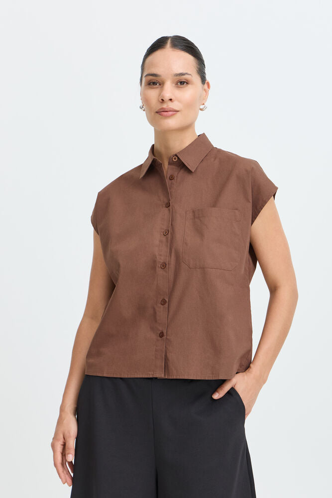 Camicia Donna ICHI IHFANTY SH