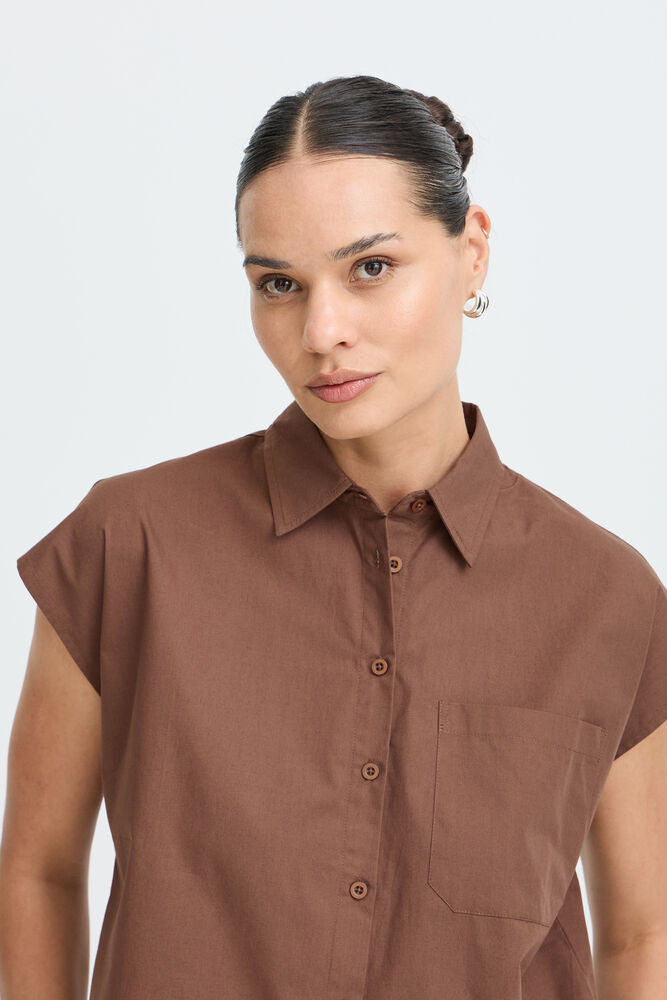 Camicia Donna ICHI IHFANTY SH