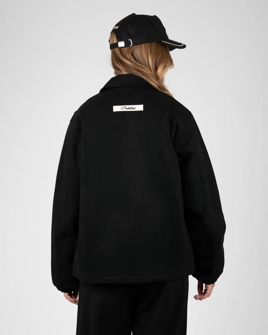 PROIHBITED Giacca Back In The Days UNISEX | Nera
