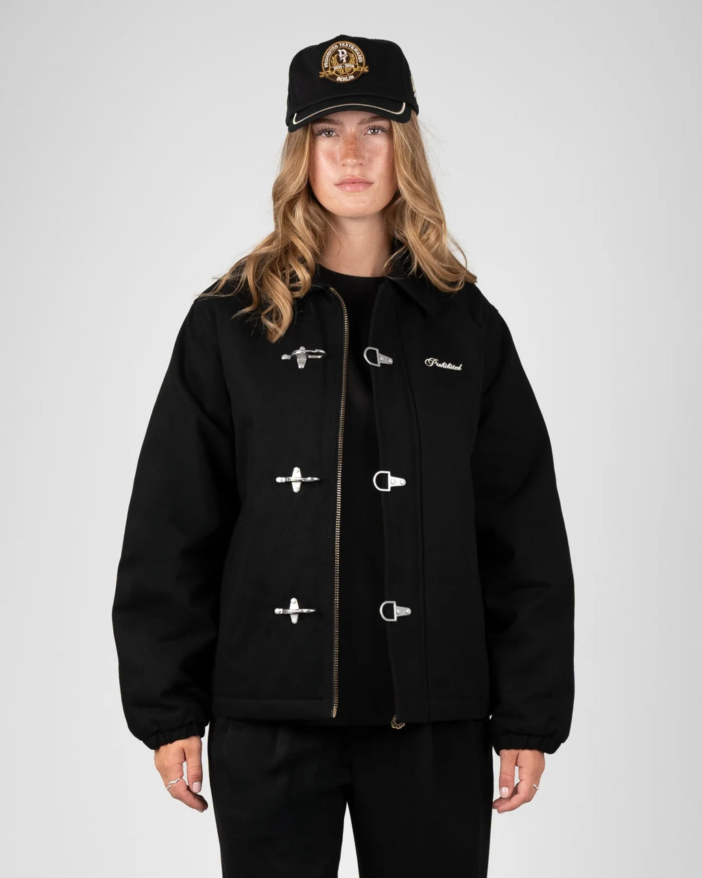 PROIHBITED Giacca Back In The Days UNISEX | Nera