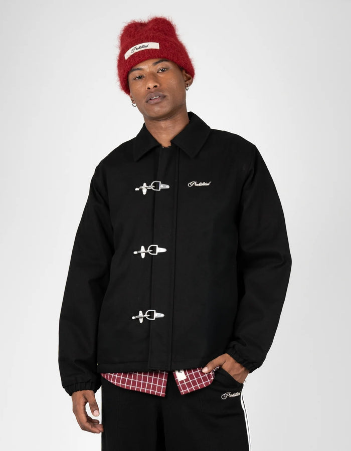 PROIHBITED Giacca Back In The Days UNISEX | Nera