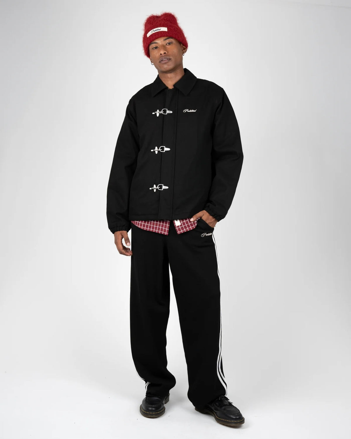 PROIHBITED Giacca Back In The Days UNISEX | Nera