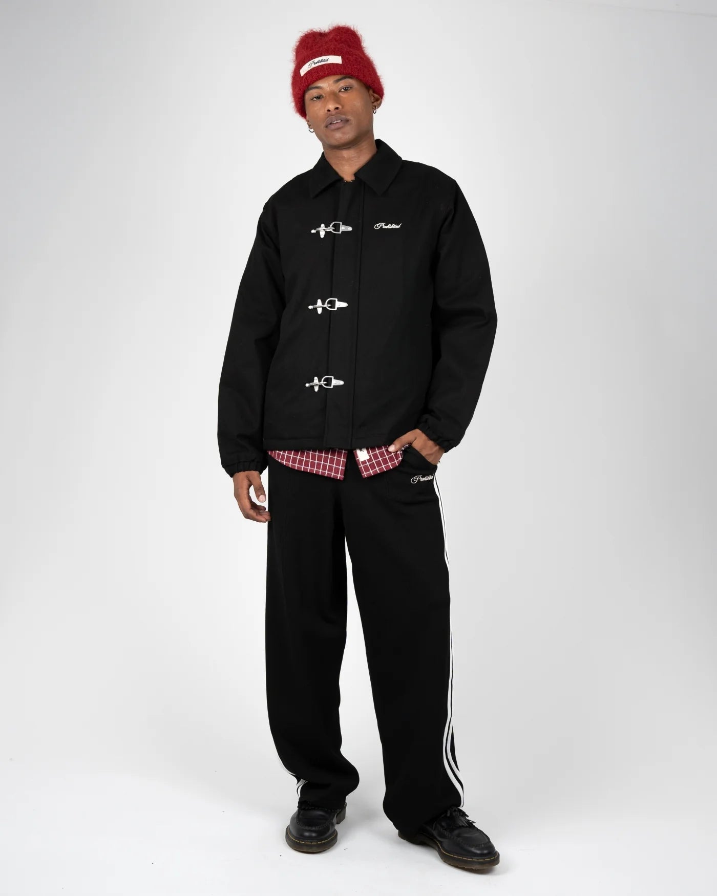 PROIHBITED Giacca Back In The Days UNISEX | Nera
