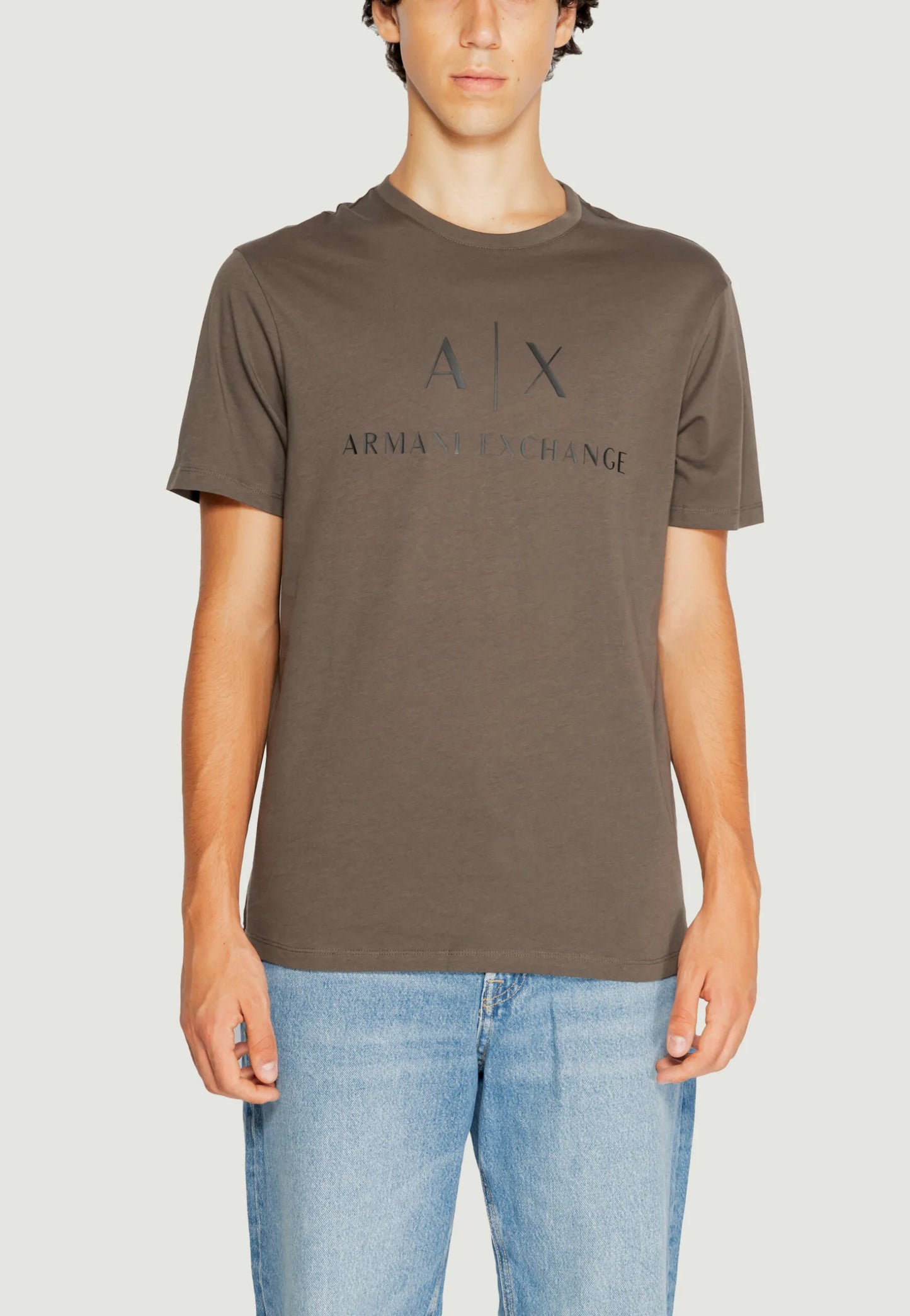 T-shirt Armani Exchange 58691-Verde oliva