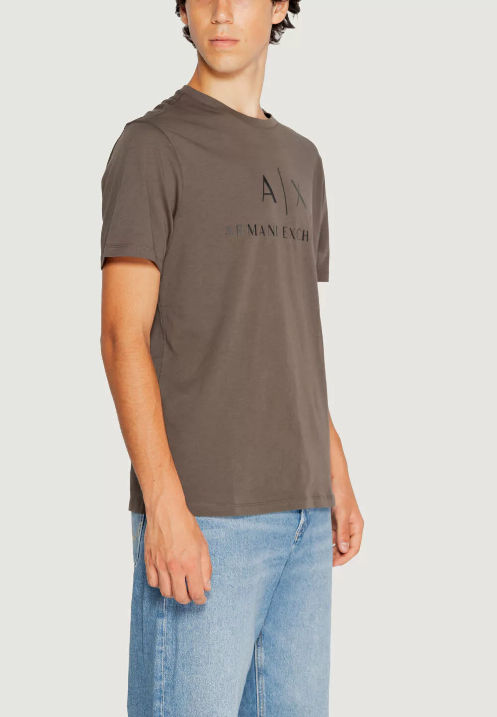 T-shirt Armani Exchange 58691-Verde oliva