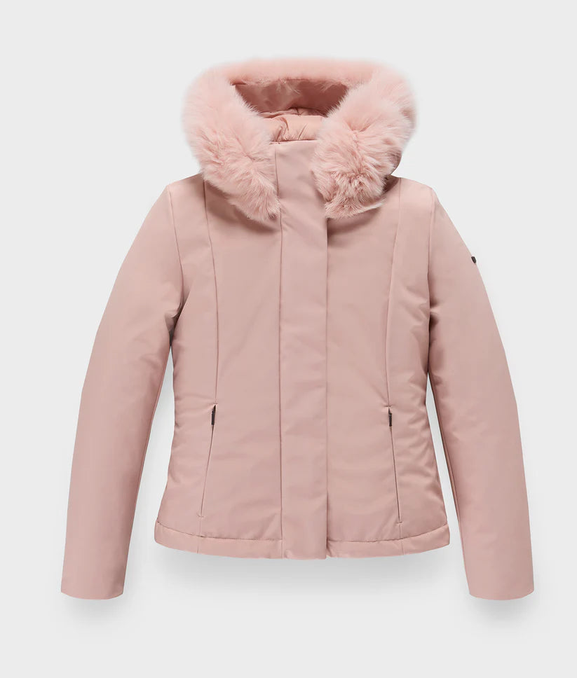 Refrigiwear SHORT LADY TECH JACKET FUR misty rose