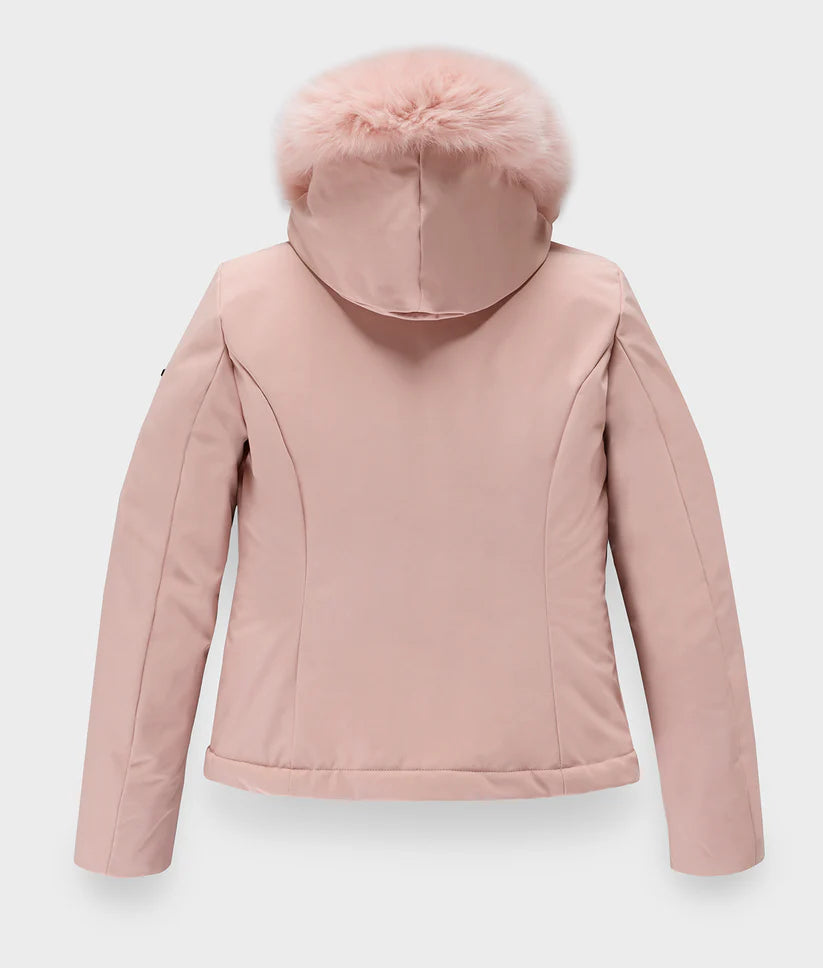 Refrigiwear SHORT LADY TECH JACKET FUR misty rose