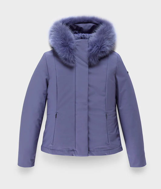 Refrigiwear SHORT LADY TECH JACKET FUR heron