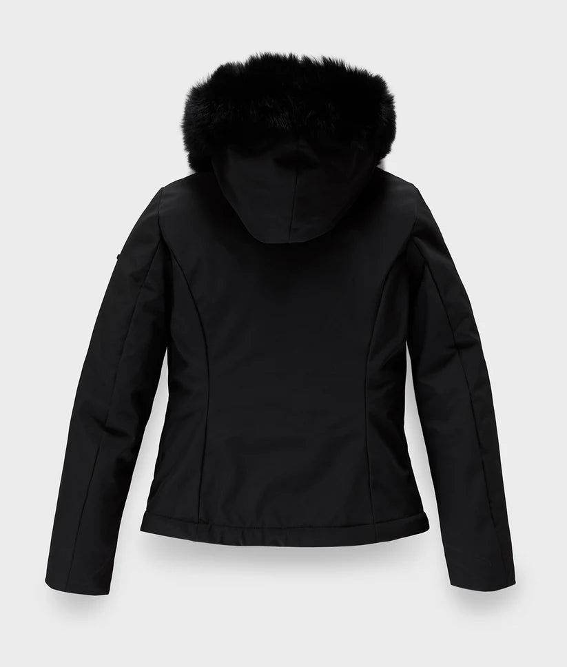 Refrigiwear SHORT LADY TECH JACKET FUR nero