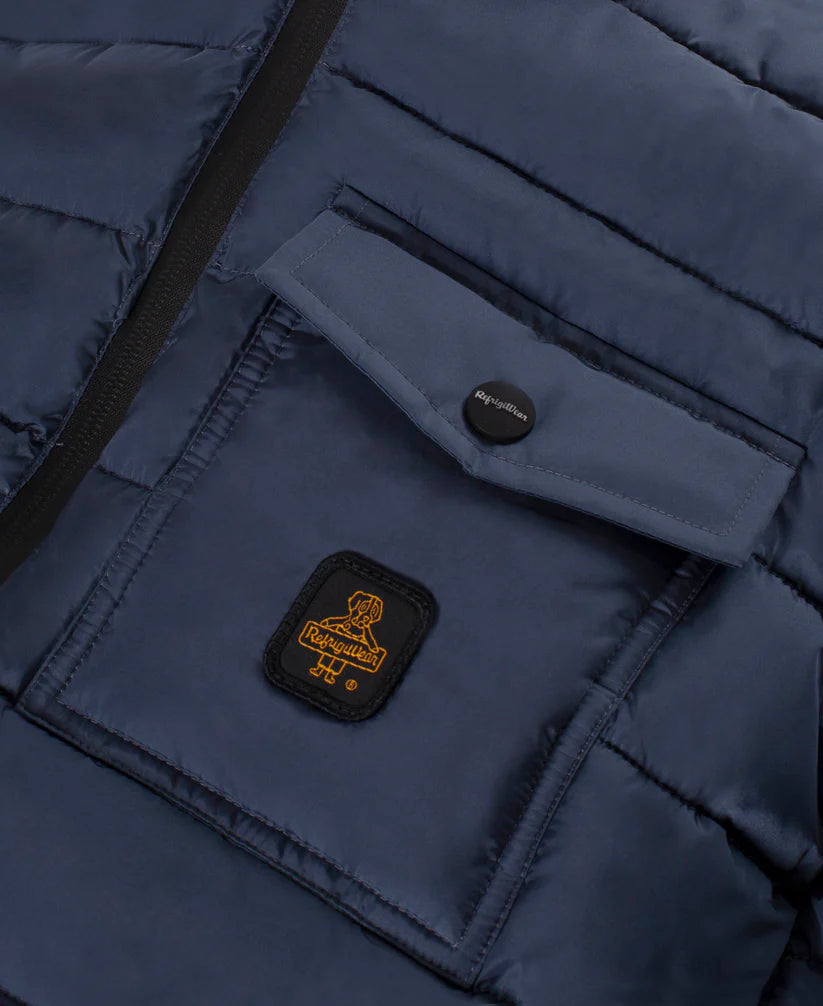 Refrigiwear - LEADER JACKET blu mirage