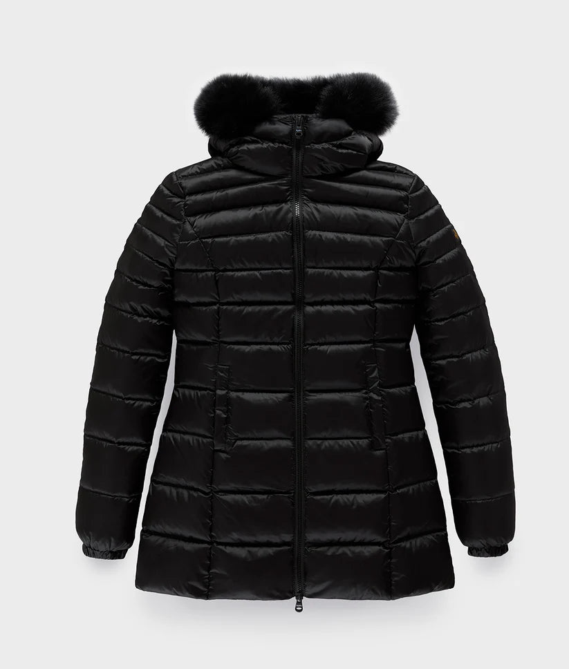 Refrigiwear - LONG MEAD FUR JACKET nero