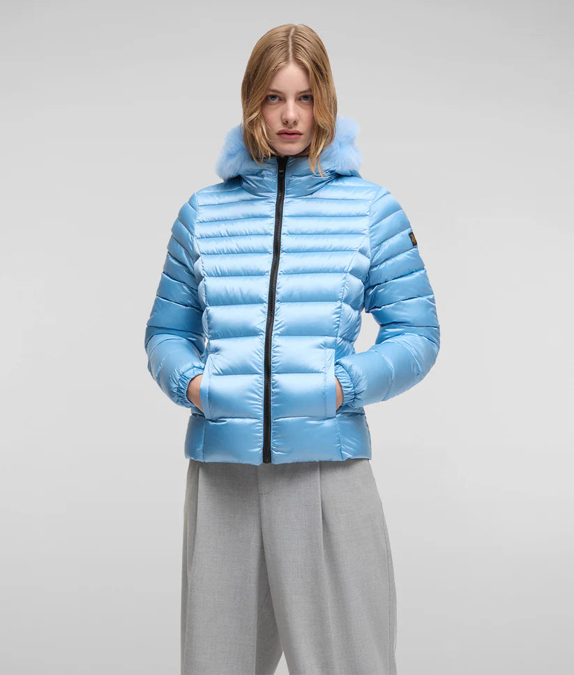 Refrigiwear - MEAD FUR JACKET dusty blue