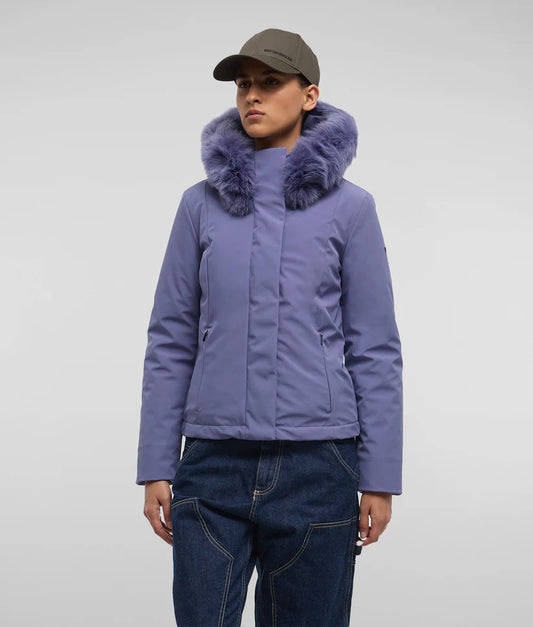 Refrigiwear SHORT LADY TECH JACKET FUR heron