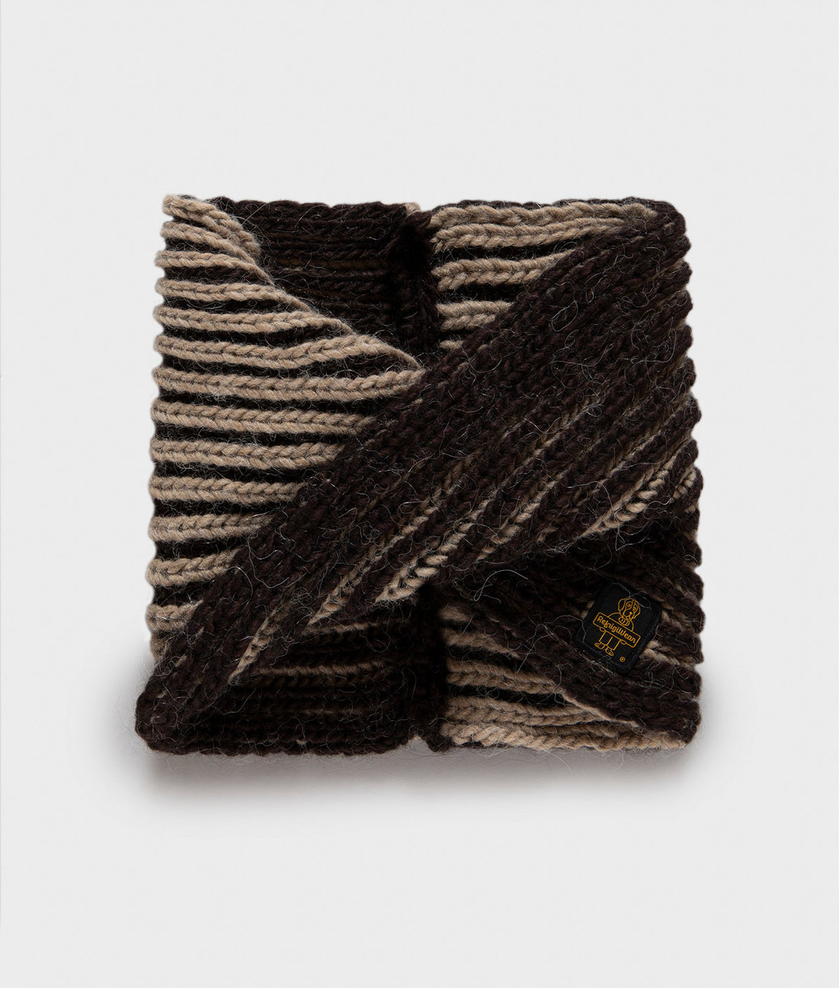 TWIST SCARF · COFFEE