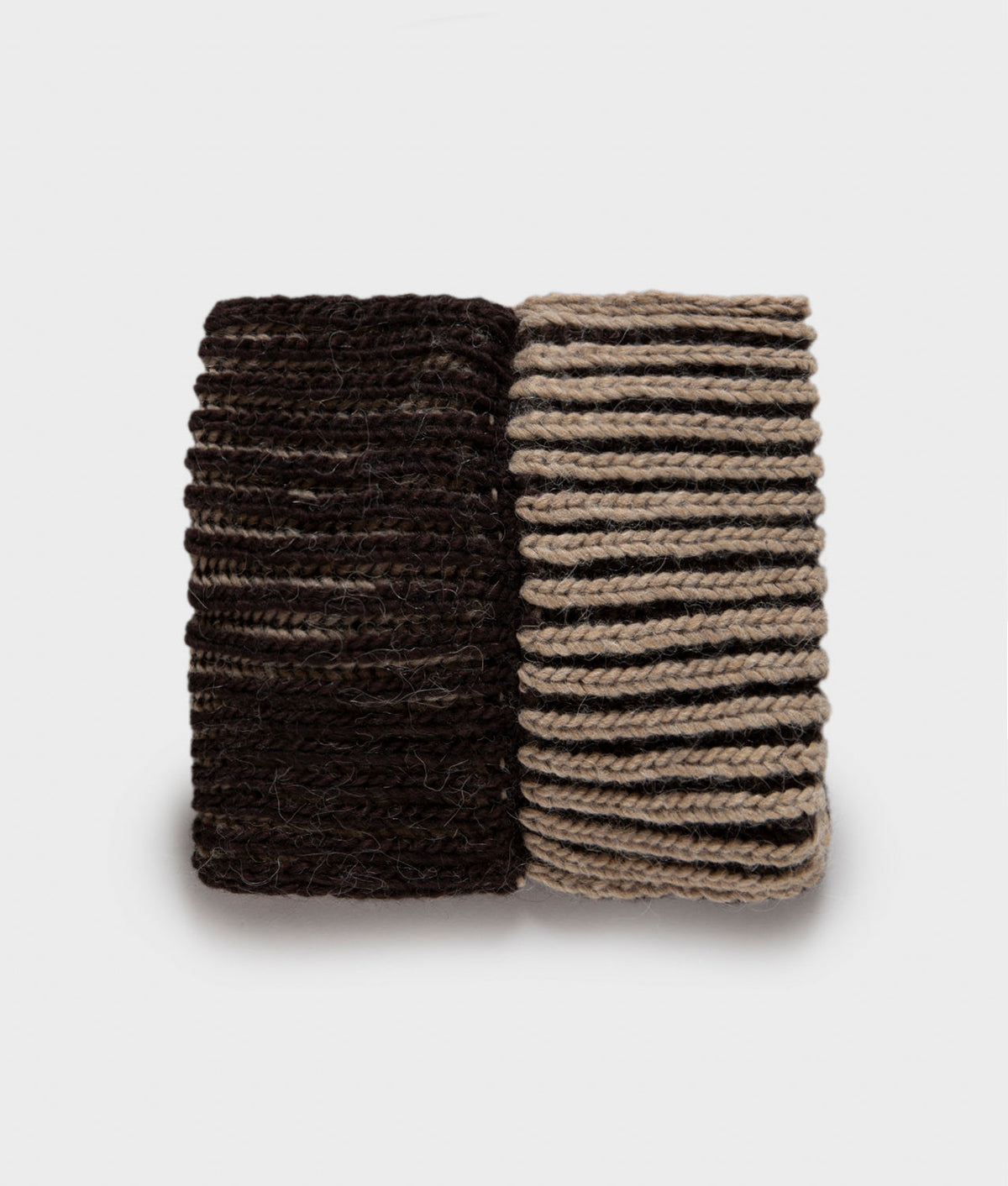 TWIST SCARF · COFFEE