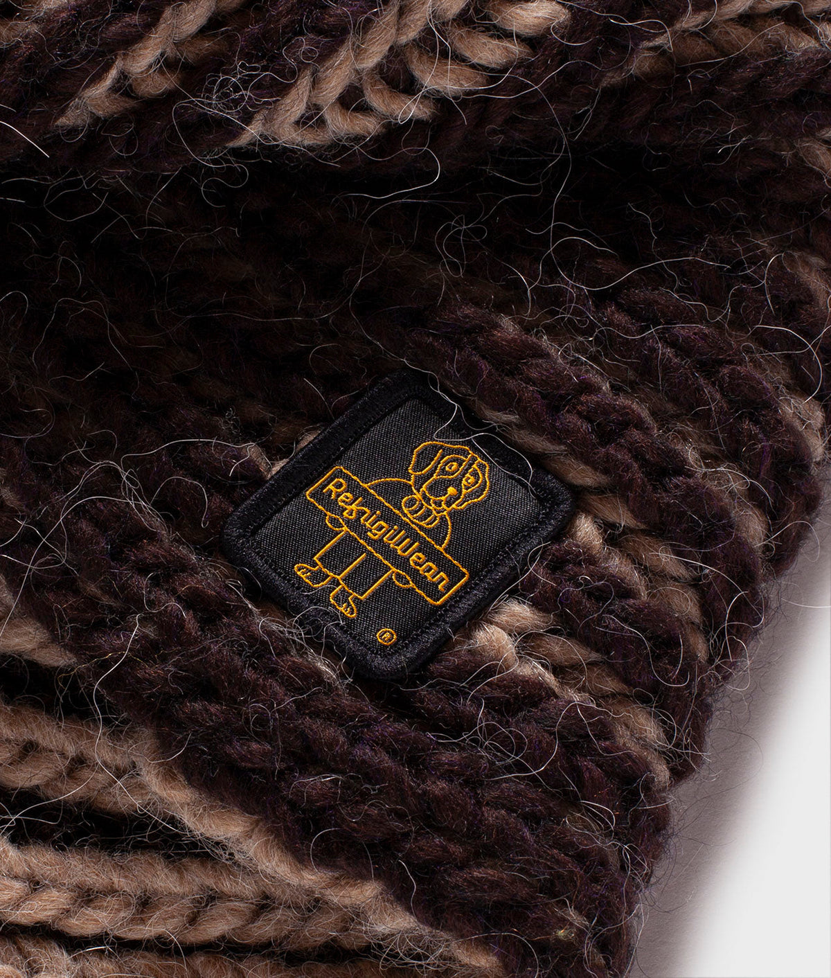 TWIST SCARF · COFFEE