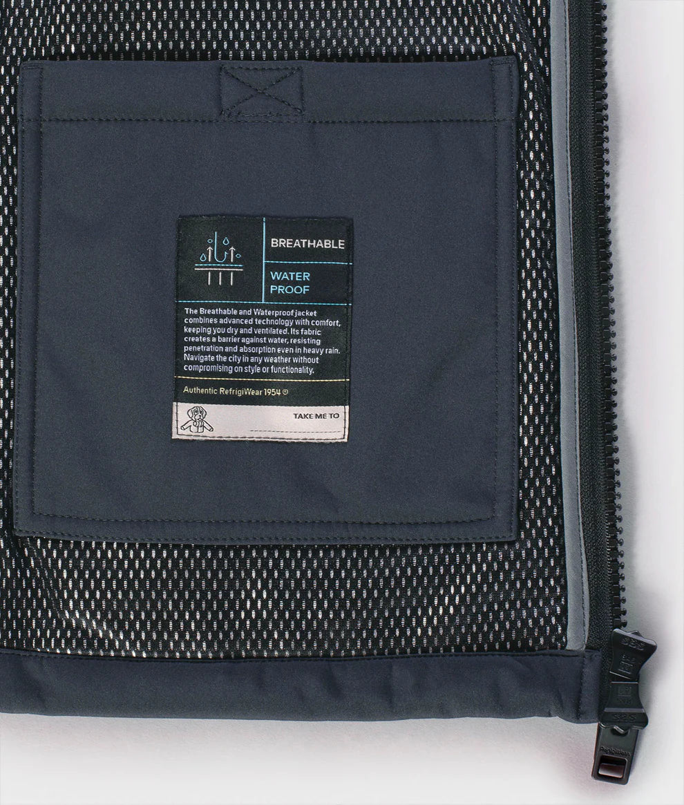 Refrigiwear - ERIC VEST INVERNALE obsidian