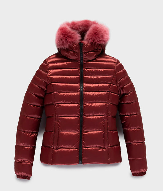Refrigiwear - MEAD FUR JACKET merlot