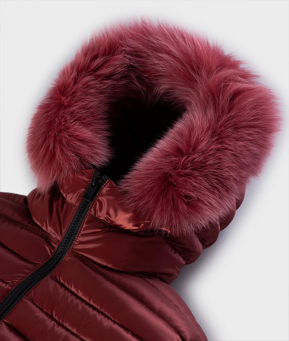 Refrigiwear - MEAD FUR JACKET merlot