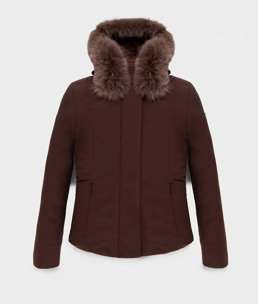Refrigiwear - SHORT LADY TECH JACKET FUR coffee
