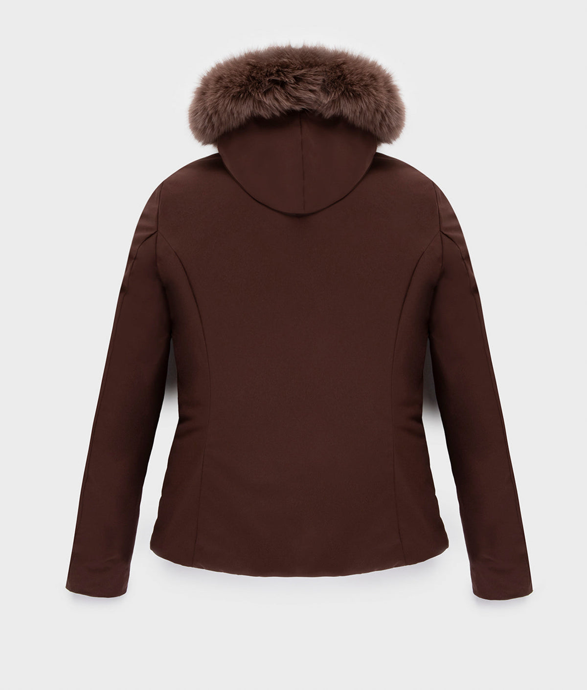 SHORT LADY TECH JACKET · COFFEE