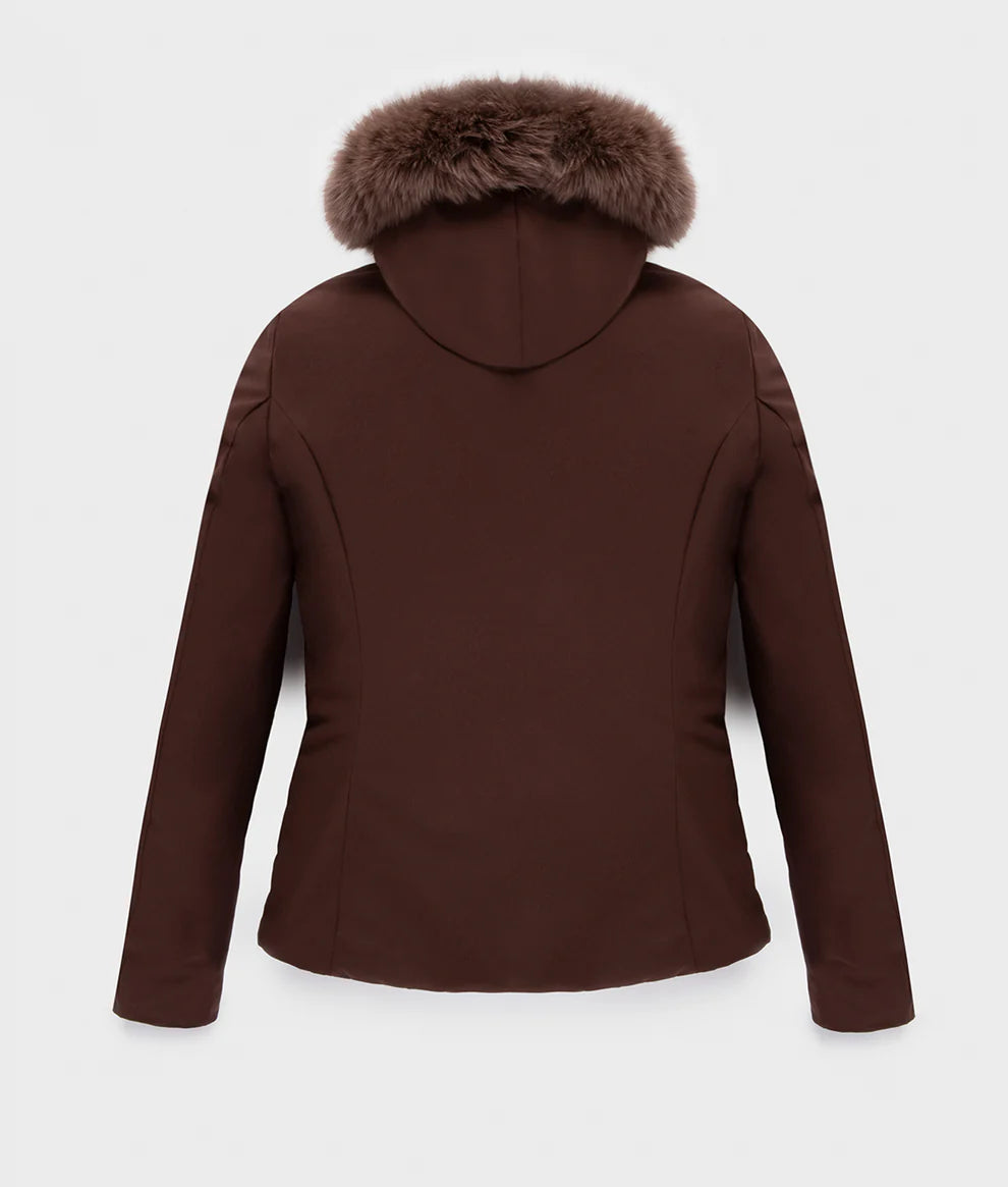 Refrigiwear - SHORT LADY TECH JACKET FUR coffee