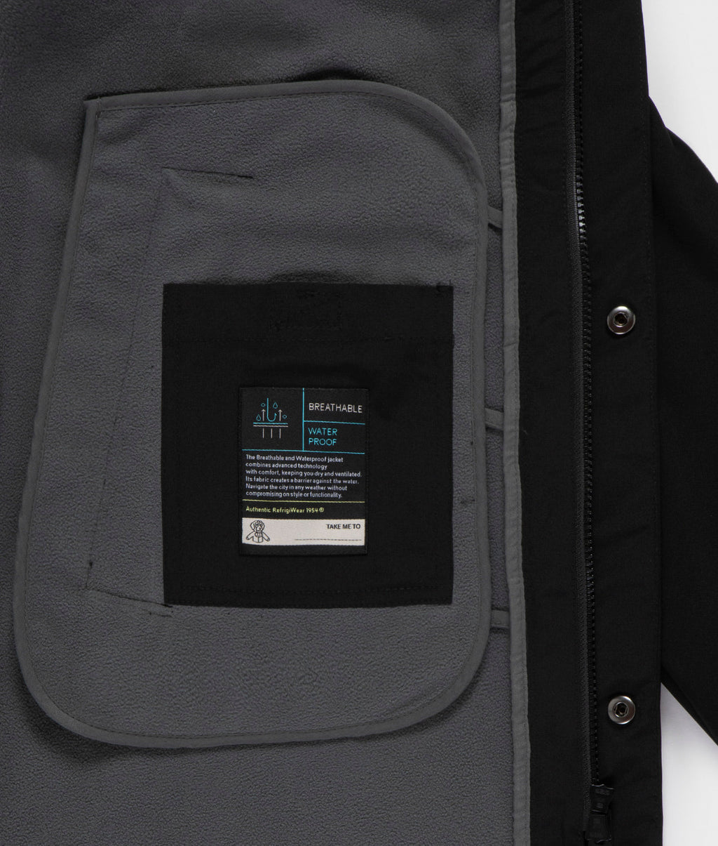 LONG SPEED JACKET · black