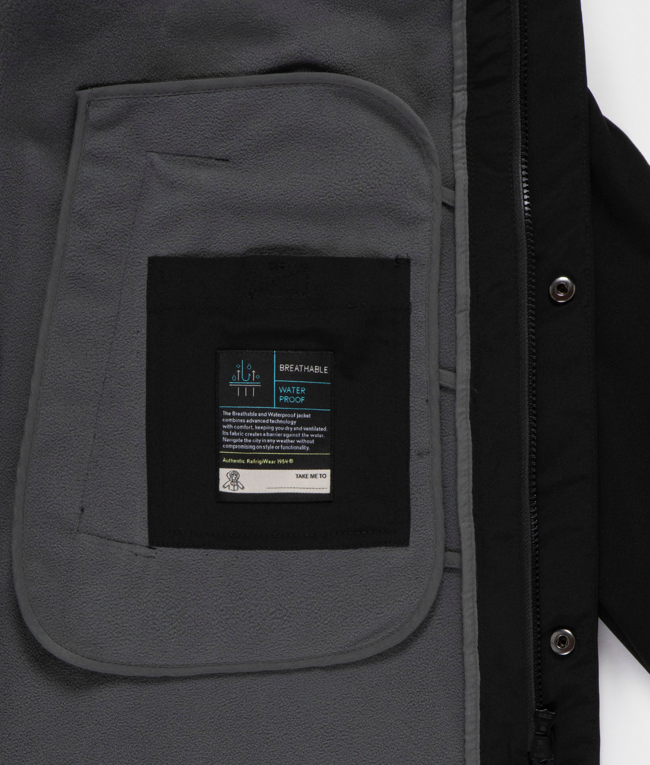 LONG SPEED JACKET · black
