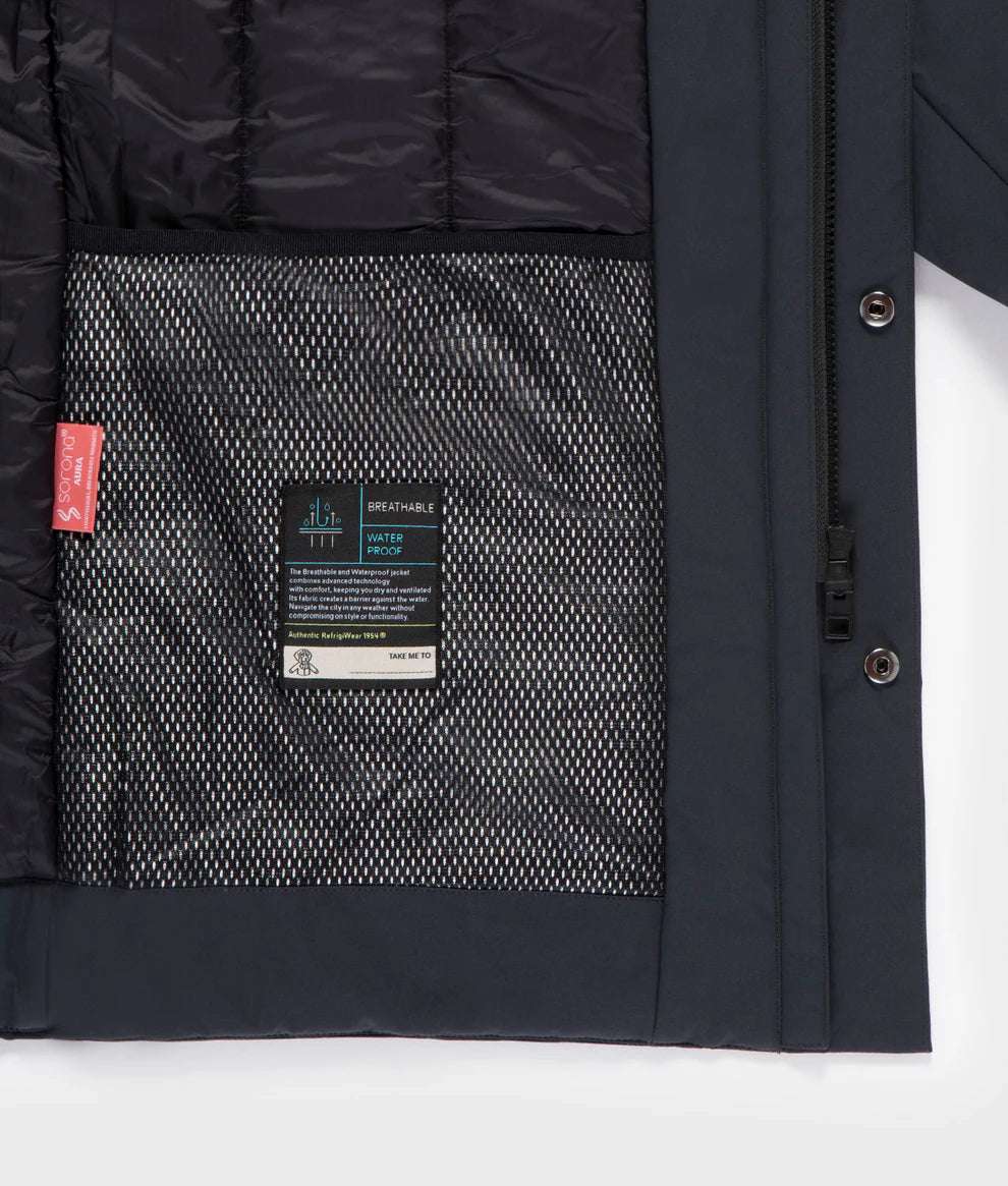 Refrigiwear - WINTER JULIAN JACKET obsidian
