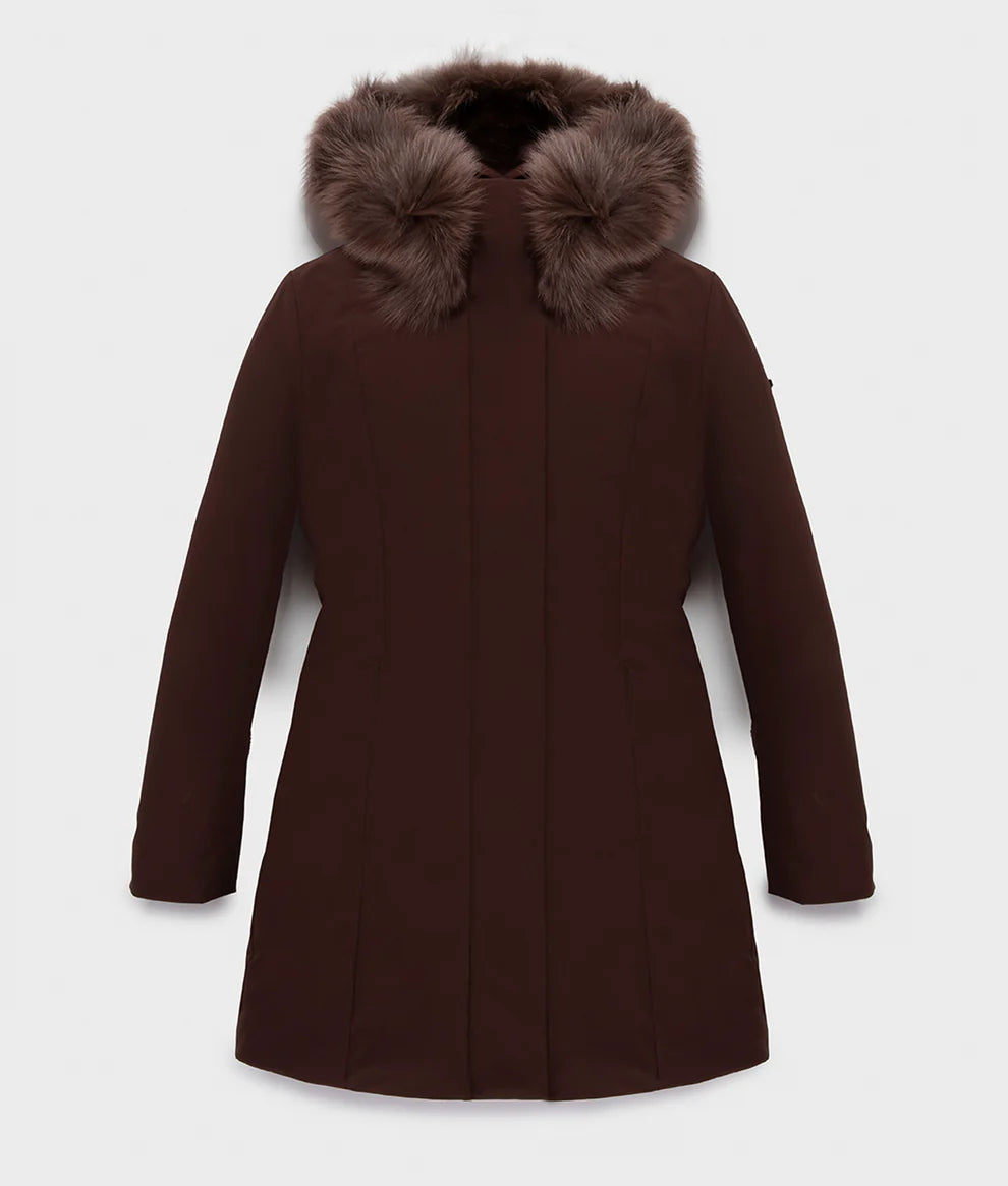 Refrigiwear - LADY TECH JACKET FUR coffee