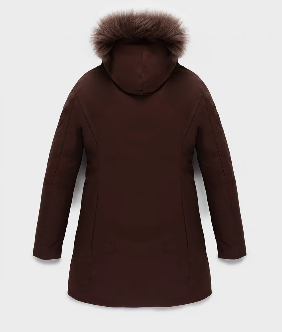 Refrigiwear - LADY TECH JACKET FUR coffee