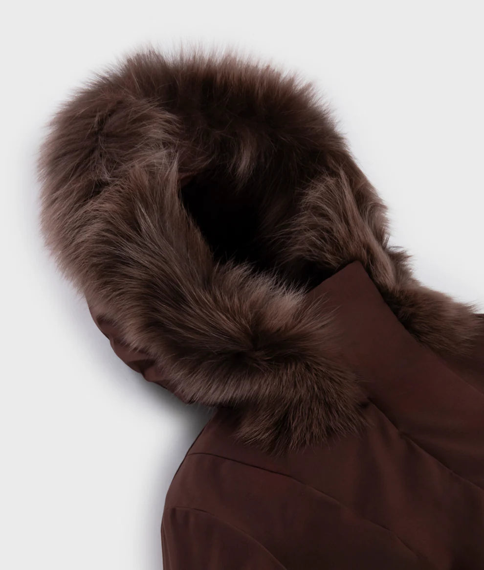 Refrigiwear - LADY TECH JACKET FUR coffee