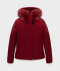 Refrigiwear SHORT LADY TECH FUR JACKET merlot