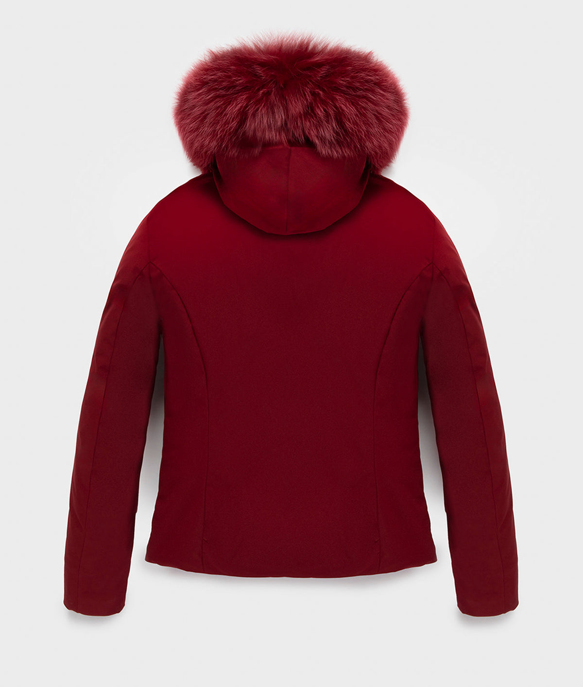 SHORT LADY TECH JACKET · MERLOT