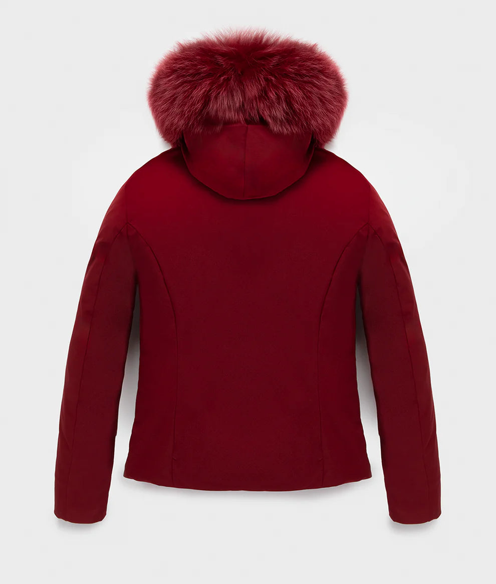 Refrigiwear SHORT LADY TECH FUR JACKET merlot