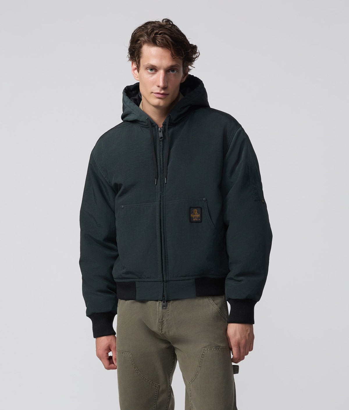 CORBY BOMBER LAB · OBSIDIAN