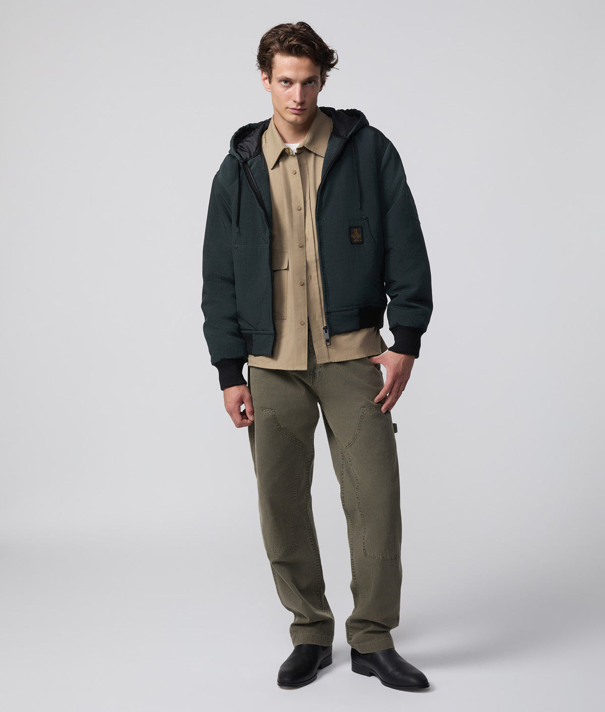 CORBY BOMBER LAB · OBSIDIAN